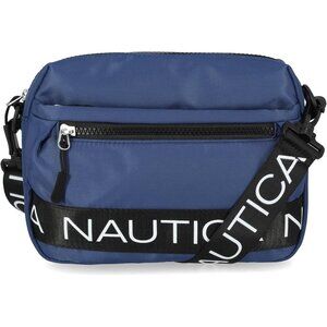 Women's Indigo Bean crossbody/Belt Bag adjustable shoulder strap